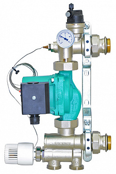 Насосно-смесительная группа UNI-FITT SOLOMIX 1", с насосом GRUNDFOS